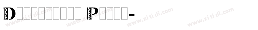 Disclaimor Plain字体转换